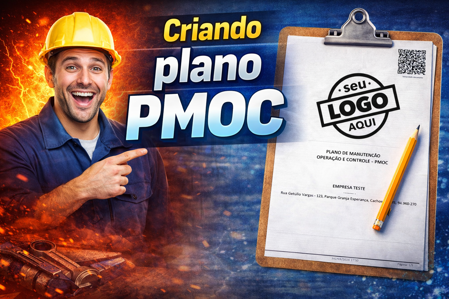 Como gerar um plano PMOC